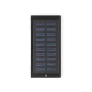 CLERK. 8000 mAh захранваща батерия със соларен панел от 100% рециклиран алуминий