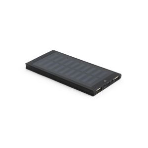 CLERK. 8000 mAh захранваща батерия със соларен панел от 100% рециклиран алуминий