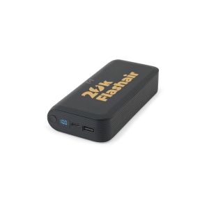 BECKER 20. 20 000 mAh преносима батерия от рециклиран ABS (100% rABS) с 15W супер бързо безжично зарядно устройство