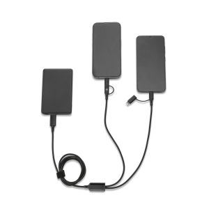 BERTOZZI. Супер бърз USB кабел 6 в 1 от рециклиран алуминий (20%) и рециклиран PET (4%)