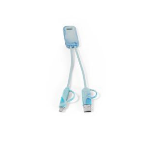 BERNERS. Свръхбърз USB кабел 6 в 1 от рециклиран PET (100% rPET)