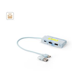 BERNERS HUB. Рециклиран PET (100% rPET) хъб с основни входове и изходи