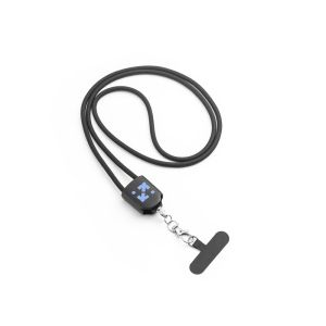 ZEWAIL. Лента с включен държач за смартфон, USB-C кабел и различни адаптери от рециклиран ABS и рециклиран TPE