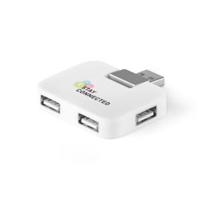 JANNES. ХЪБ с 4 USB-A порта в ABS