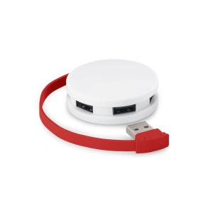 GARDNER. ХЪБ с кабел и 4 USB-A порта в ABS