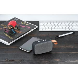 GANTE. Преносима 3W тонколона с 2 часа живот на батерията от полиестер и ABS
