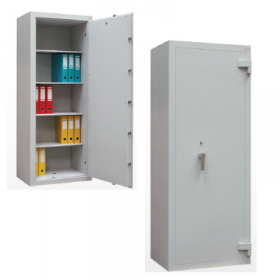 ВЗЛОМОУСТОЙЧИВ ОФИС СЕЙФ Malow 64x43,5x160 см сив