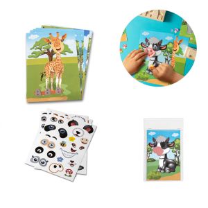 MADAGASCAR. Игра със стикери