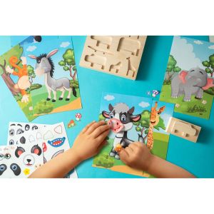 MADAGASCAR. Игра със стикери