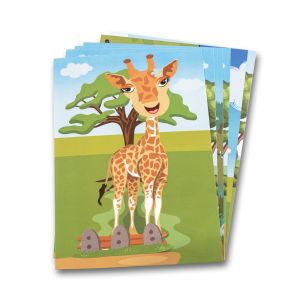 MADAGASCAR. Игра със стикери