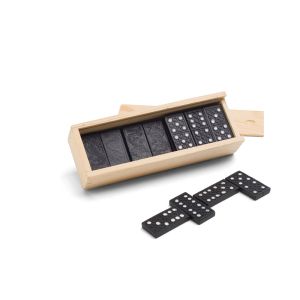 MIGUEL. Игра домино в дървена кутия с капак
