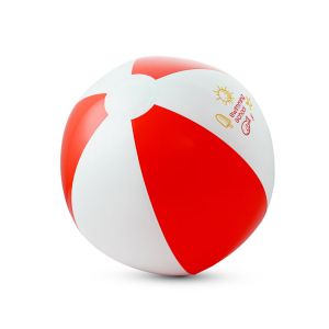 CRUISE. Надуваема плажна топкас цветни райета от непрозрачно PVC