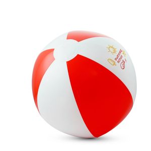 CRUISE. Надуваема плажна топкас цветни райета от непрозрачно PVC