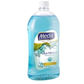 Течен антибактериален сапун пълнител Medix Blue Mineral 800 ml