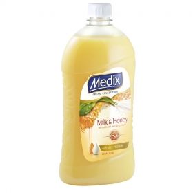 Течен сапун пълнител Medix Cream Milk and Honey 800 ml