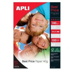 Фото Хартия APLI  Best Price гланц A4 140 g/m2