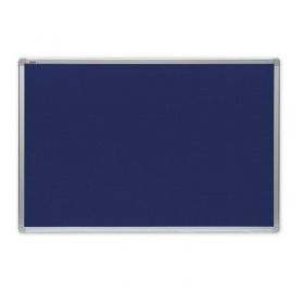 Корково табло с алуминиева рамка и синьо покритие 2x3 Office 120 х 180 cm