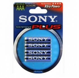 Алкални батерии Sony Stamina Plus LR6/AA