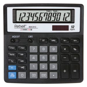 Настолен калкулатор Rebell BDC312+