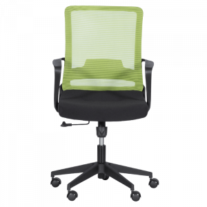 Работен стол CARMEN 7563 черен/зелен
