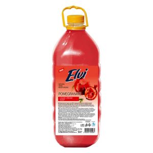 Течен сапун пълнител Elvi Pomegranate 5l Червен