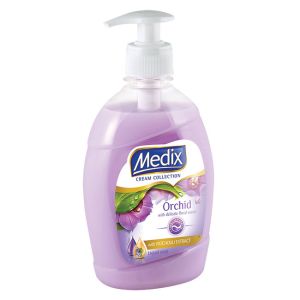 Течен сапун с помпа Medix Orchid 400 ml